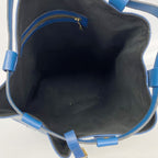 Louis Vuitton Shoulder Bag Epi Randonnee GM Toledo Blue — view 4