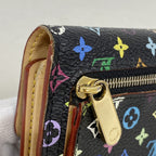 Louis Vuitton Trifold Wallet Monogram Multicolor Portefeuille Koala Noir — view 5