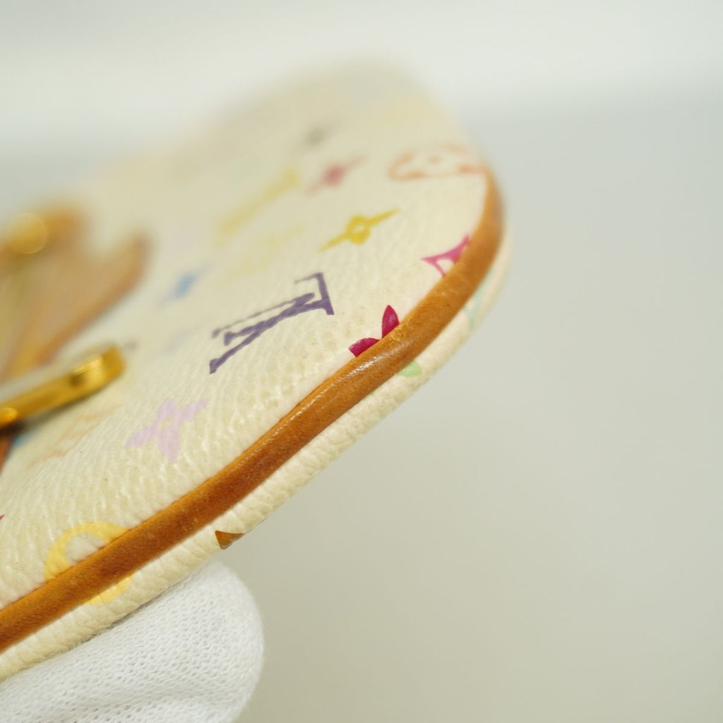 Louis Vuitton Coin Purse Monogram Multicolor Pochette MM Blanc — view 5