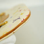 Louis Vuitton Coin Purse Monogram Multicolor Pochette MM Blanc — view 5