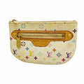 Louis Vuitton Coin Purse Monogram Multicolor Pochette MM Blanc