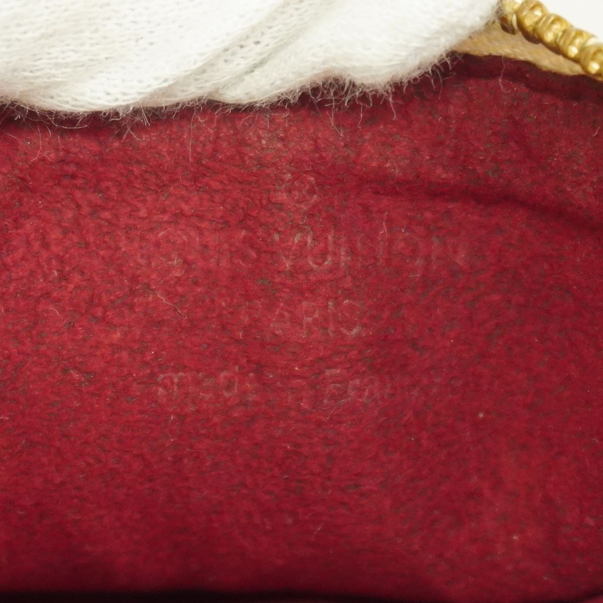 Louis Vuitton Coin Purse Monogram Multicolor Pochette MM Blanc — view 4