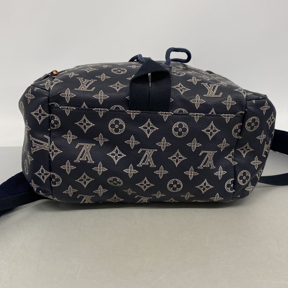 Louis Vuitton Backpack Monogram Ink Upside Down Discovery Navy — view 3