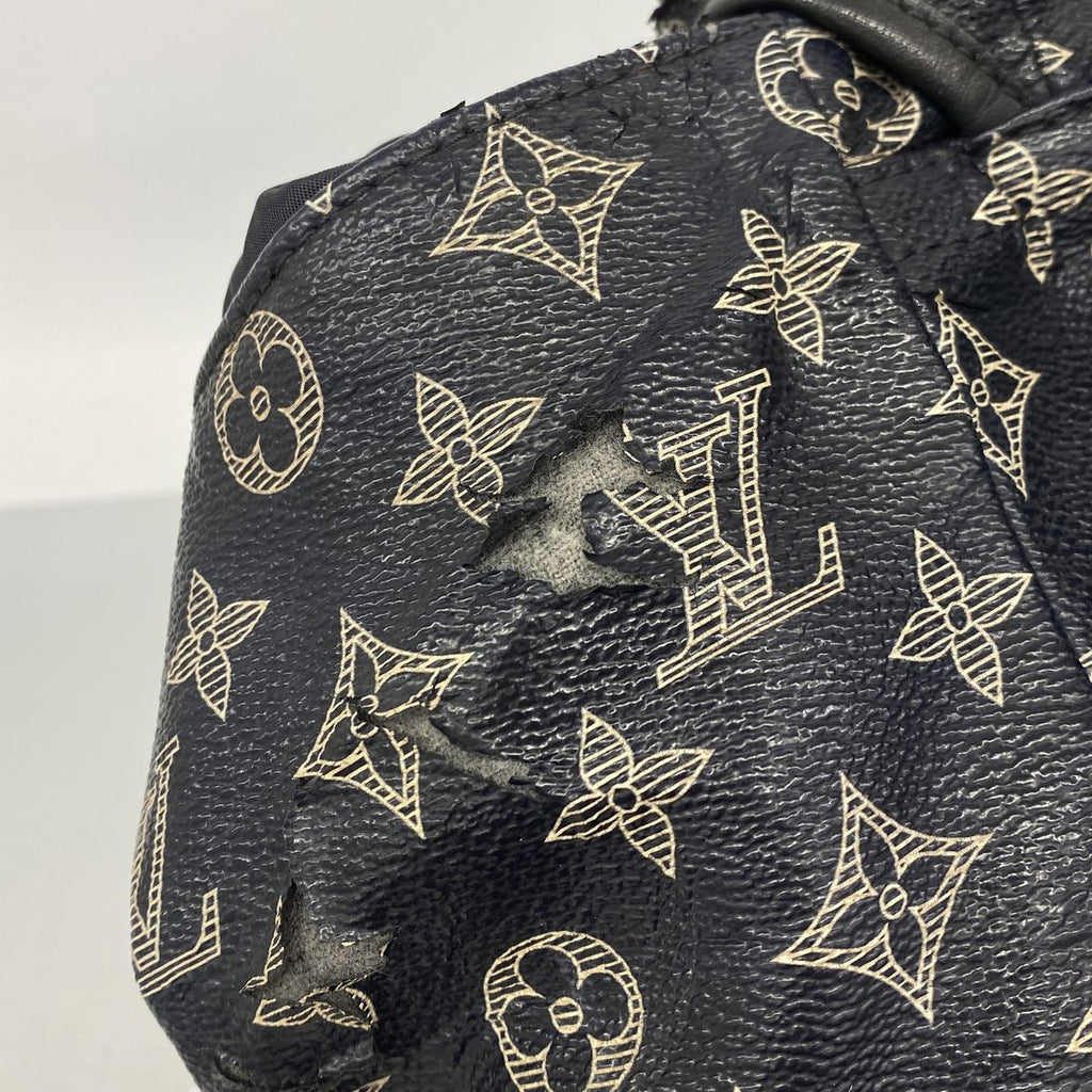 Louis Vuitton Backpack Monogram Ink Upside Down Discovery Navy — view 6