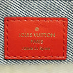 Louis Vuitton Backpack Monogram Denim Palm Springs Mini Blue — view 5