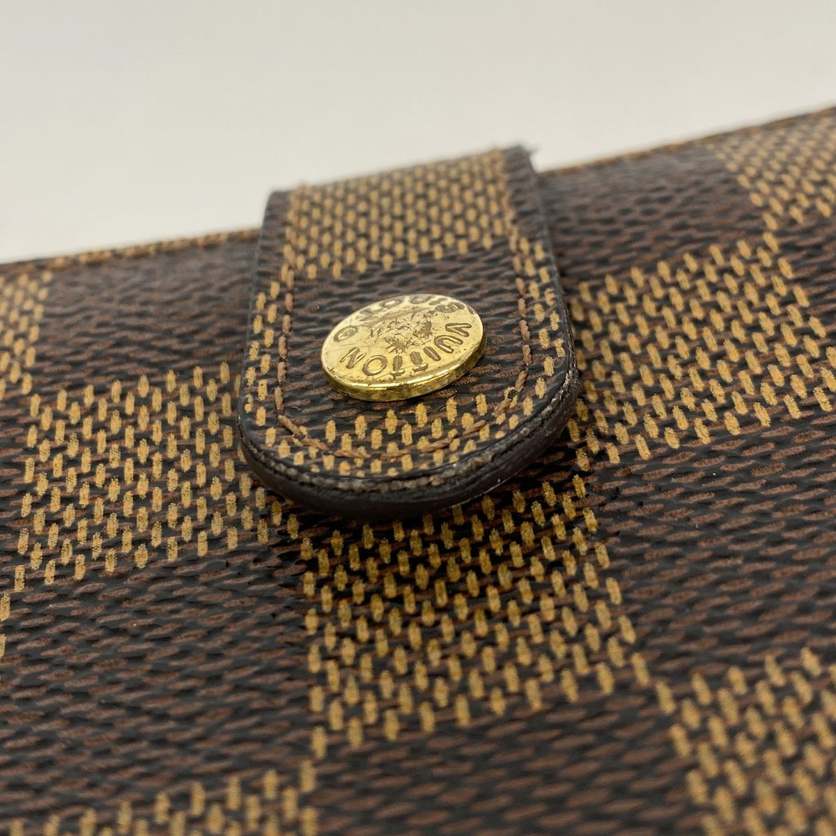Louis Vuitton Wallet Damier Porte Monnaie Billets Viennois Ebene — view 8