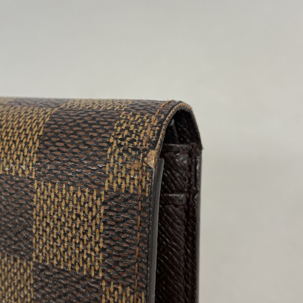 Louis Vuitton Wallet Damier Porte Monnaie Billets Viennois Ebene — view 5