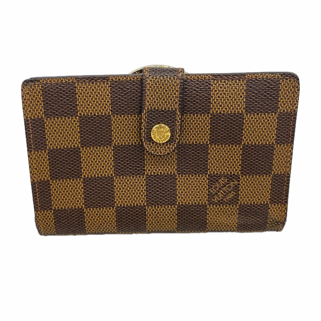 Louis Vuitton Wallet Damier Porte Monnaie Billets Viennois Ebene
