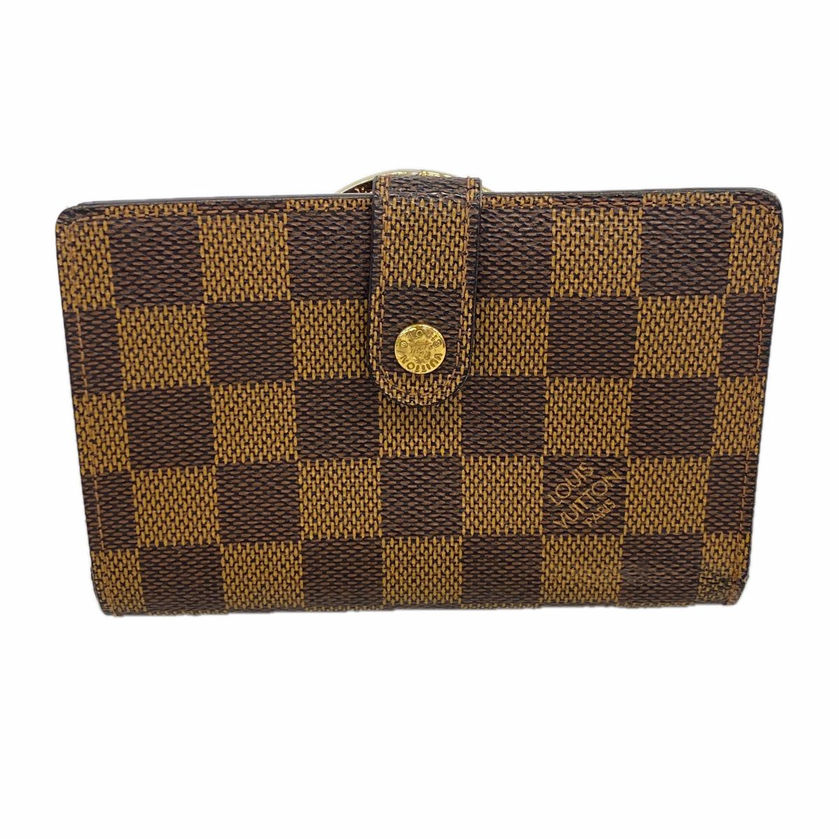 Louis Vuitton Wallet Damier Porte Monnaie Billets Viennois Ebene
