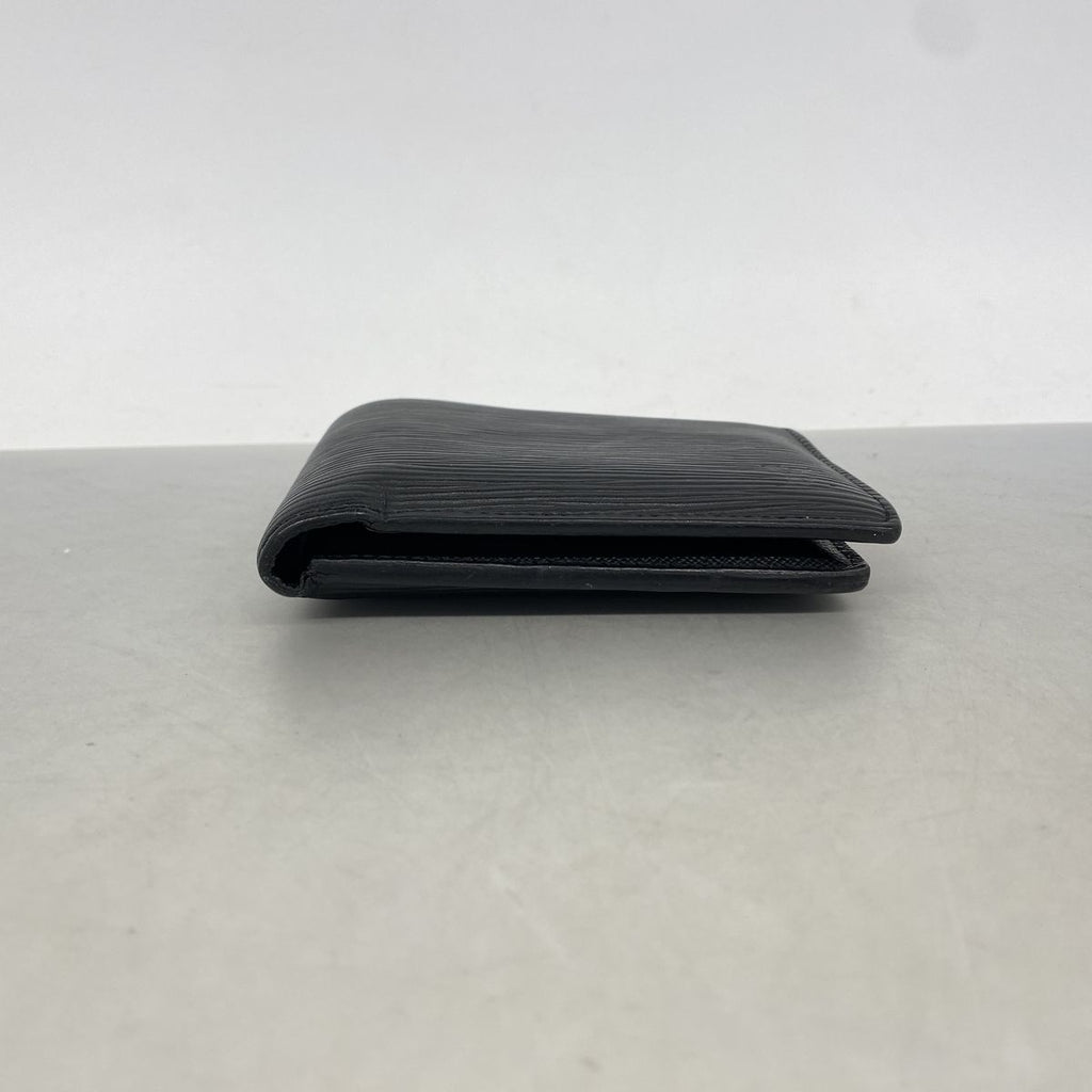 Louis Vuitton Billfold Epi Portefeuille Multiple Noir Wallet — view 2