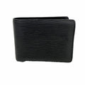 Louis Vuitton Billfold Epi Portefeuille Multiple Noir Wallet
