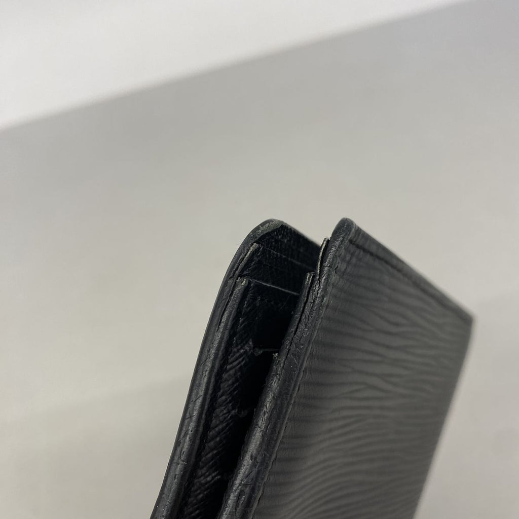 Louis Vuitton Billfold Epi Portefeuille Multiple Noir Wallet — view 7