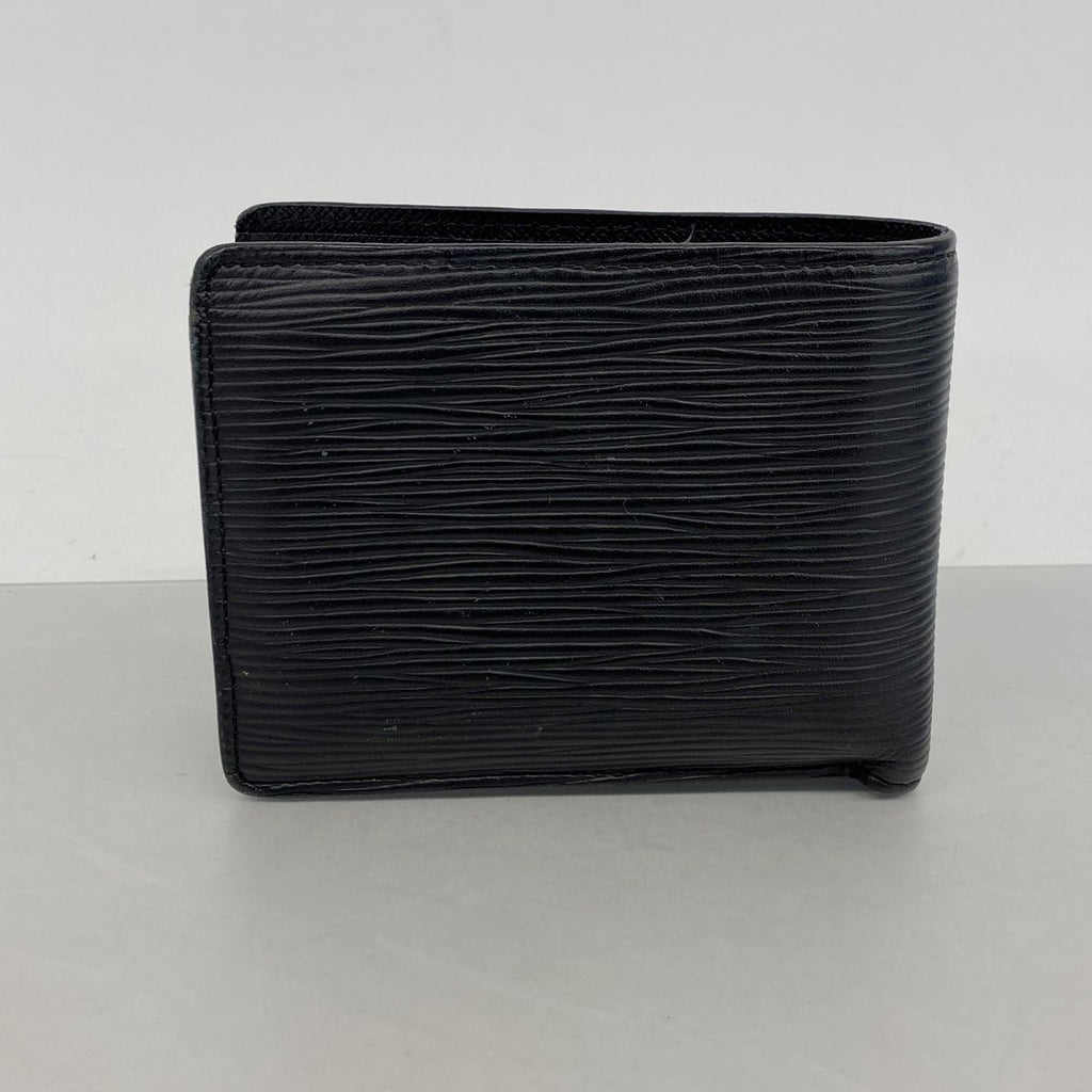 Louis Vuitton Billfold Epi Portefeuille Multiple Noir Wallet — view 8