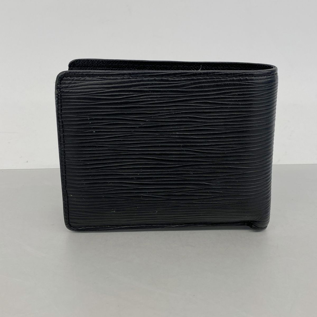 Louis Vuitton Billfold Epi Portefeuille Multiple Noir Wallet — view 8