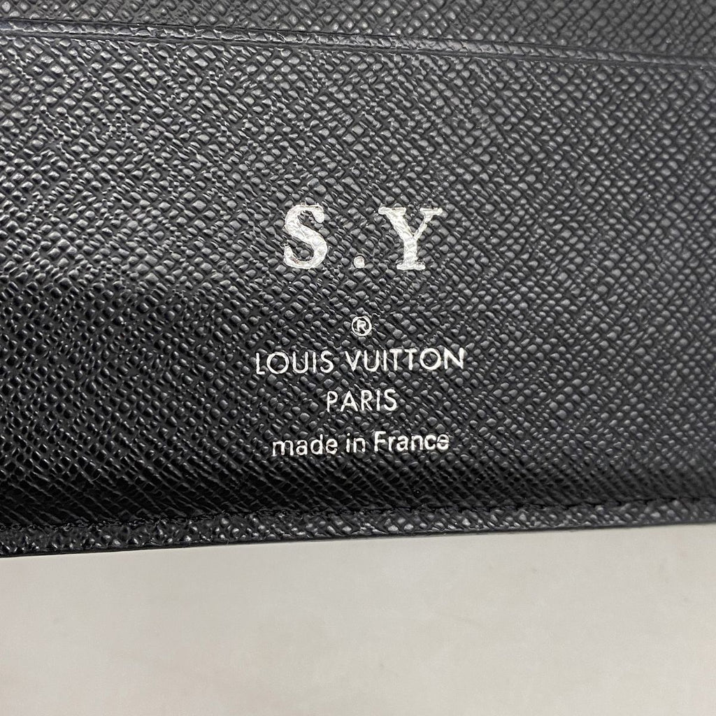 Louis Vuitton Billfold Epi Portefeuille Multiple Noir Wallet — view 4