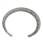 Chanel Bangle Silver CC Logo Bracelet — view 2