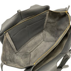 Celine Shoulder Bag Trifold Gray Leather — view 7
