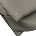 Celine Shoulder Bag Trifold Gray Leather — view 6