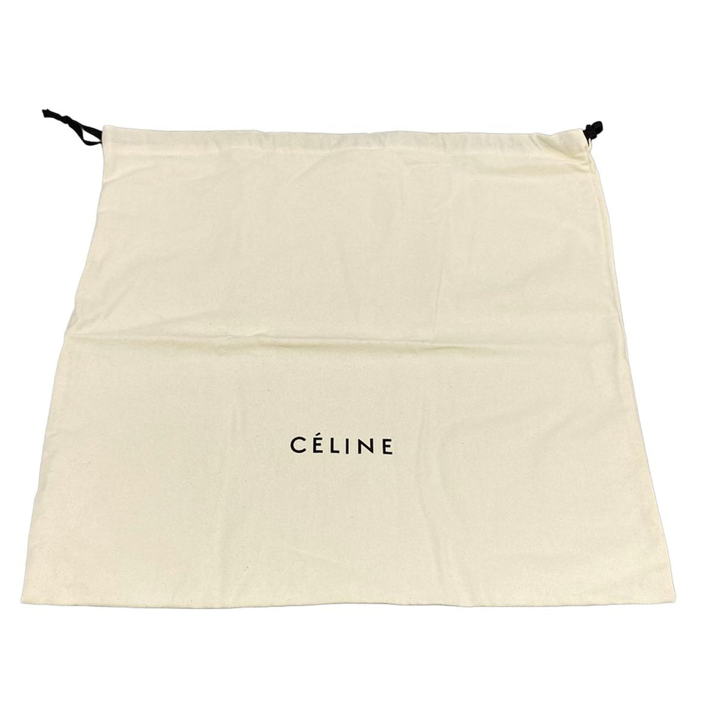 Celine Shoulder Bag Trifold Gray Leather — view 8