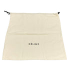 Celine Shoulder Bag Trifold Gray Leather — view 8