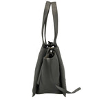 Celine Shoulder Bag Trifold Gray Leather — view 2