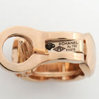 Chanel Earrings Coco Crush Beige Gold 18K Pink — view 4