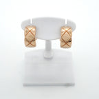 Chanel Earrings Coco Crush Beige Gold 18K Pink — view 2