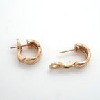 Chanel Earrings Coco Crush Beige Gold 18K Pink — view 3