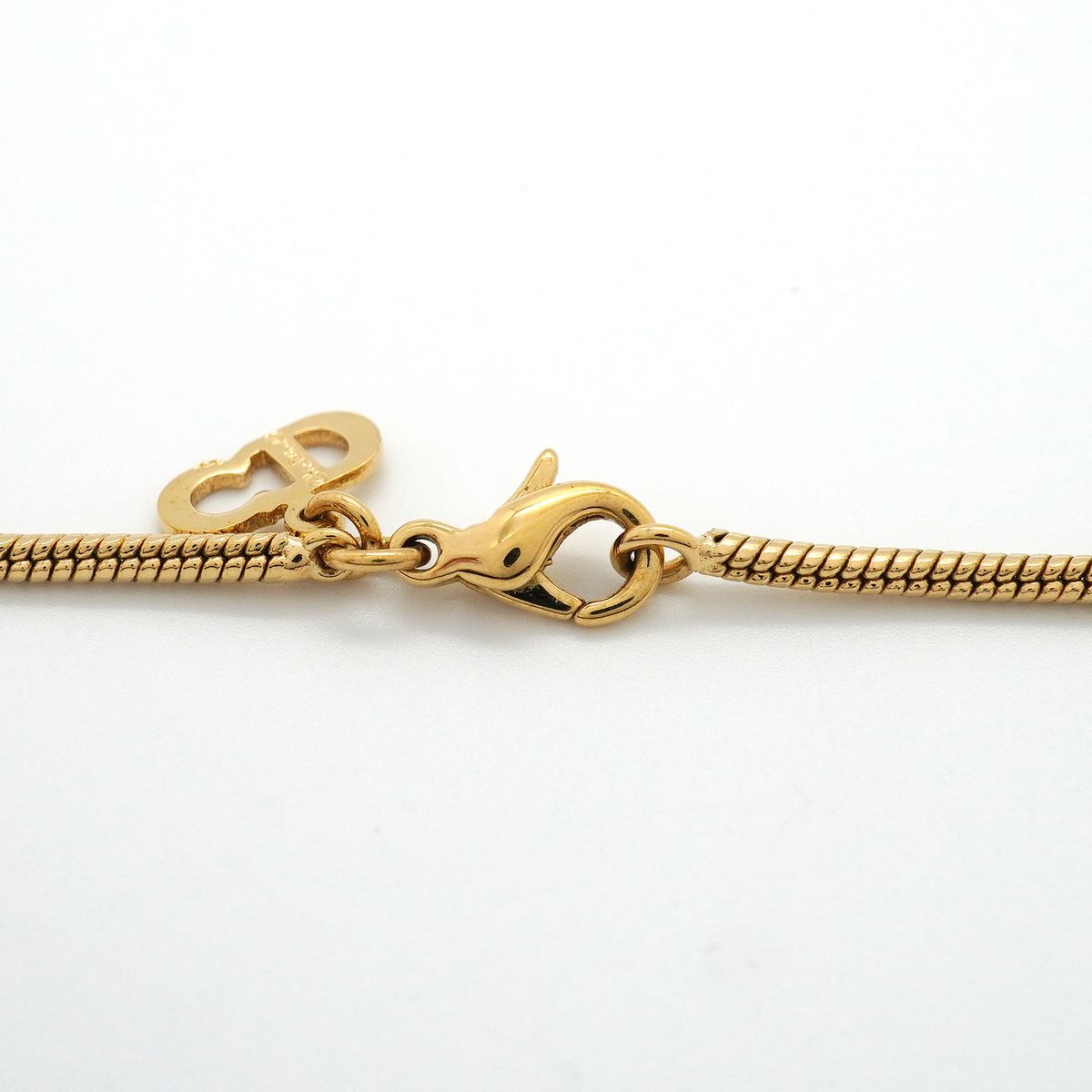 Dior Necklace Logo Gold Plated — view 4