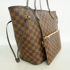 Louis Vuitton Tote Bag Damier Neverfull MM Rose Ballerine — view 2