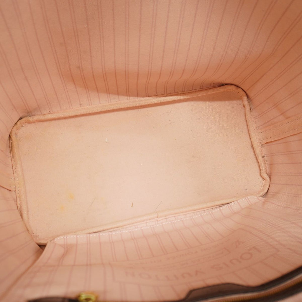 Louis Vuitton Tote Bag Damier Neverfull MM Rose Ballerine — view 4