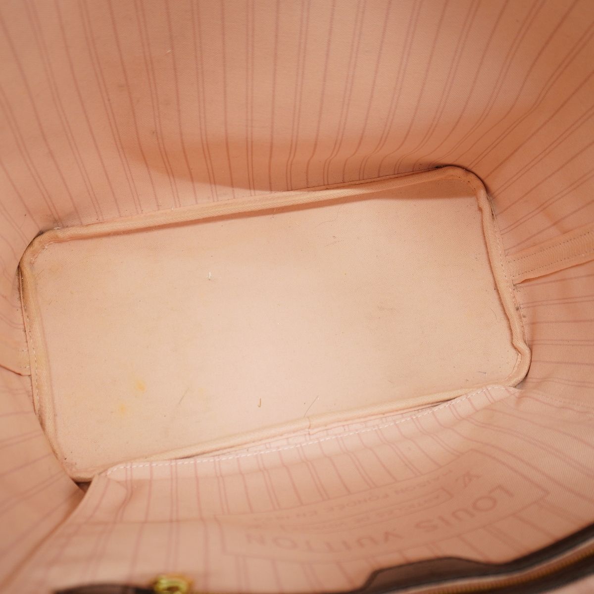 Louis Vuitton Tote Bag Damier Neverfull MM Rose Ballerine — view 4
