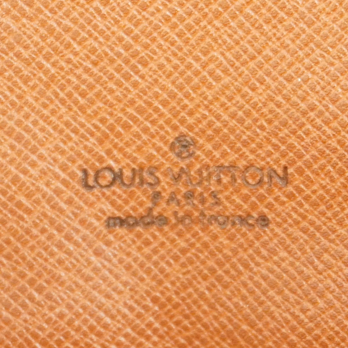 Louis Vuitton Clutch Monogram Porte de Gumain Senatur Brown — view 5