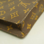 Louis Vuitton Clutch Monogram Porte de Gumain Senatur Brown — view 6
