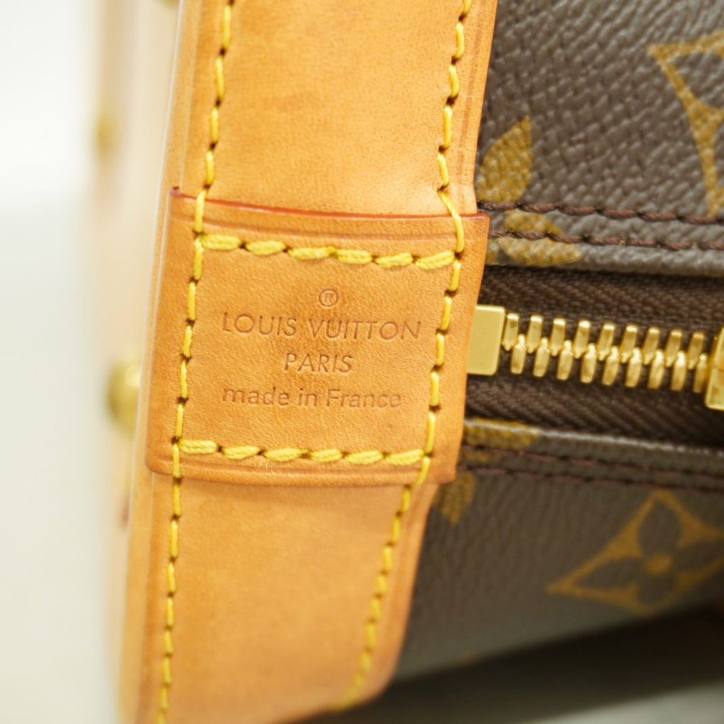Louis Vuitton Handbag Monogram Alma BB Brown 2-Way Bag — view 5