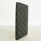 Louis Vuitton Wallet Damier Graphite Portefeuille Brazza Black Gray — view 2