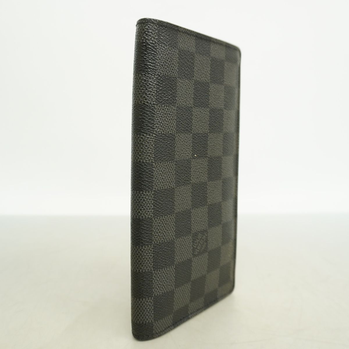 Louis Vuitton Wallet Damier Graphite Portefeuille Brazza Black Gray — view 2