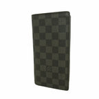 Louis Vuitton Wallet Damier Graphite Portefeuille Brazza Black Gray