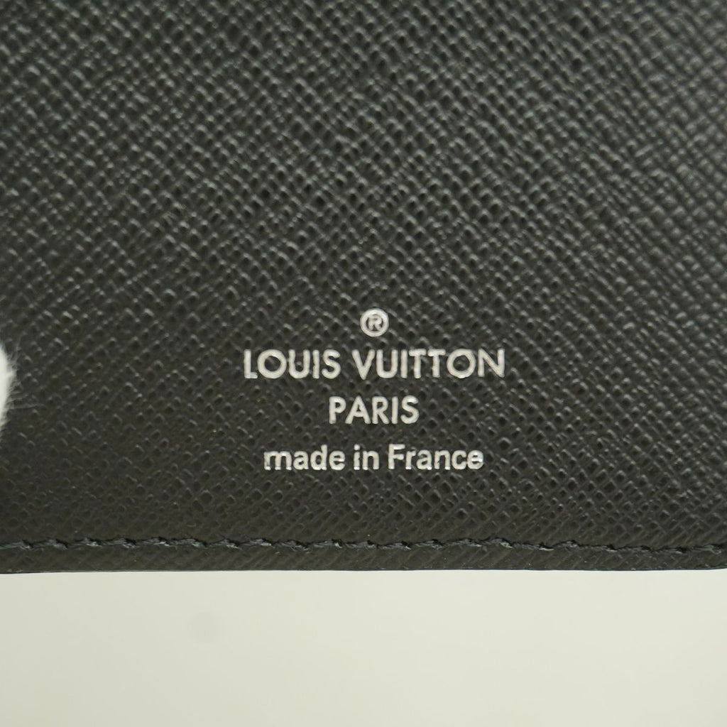 Louis Vuitton Wallet Damier Graphite Portefeuille Brazza Black Gray — view 4