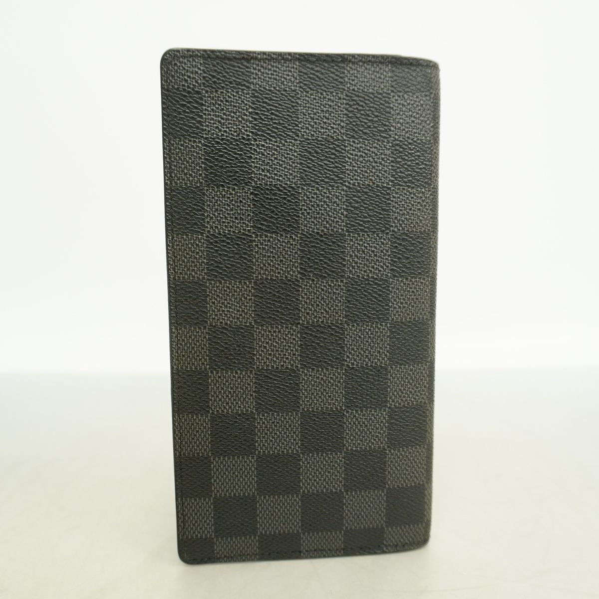 Louis Vuitton Wallet Damier Graphite Portefeuille Brazza Black Gray — view 8