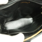 Chanel Tote Bag Quilted Lambskin Black Gold — view 4