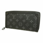 Louis Vuitton Wallet Monogram Eclipse Trunk Zippy Black