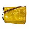 Louis Vuitton Shoulder Bag Vernis Thompson Street Lime Yellow