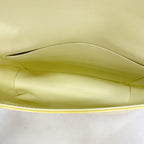Louis Vuitton Shoulder Bag Vernis Thompson Street Lime Yellow — view 4