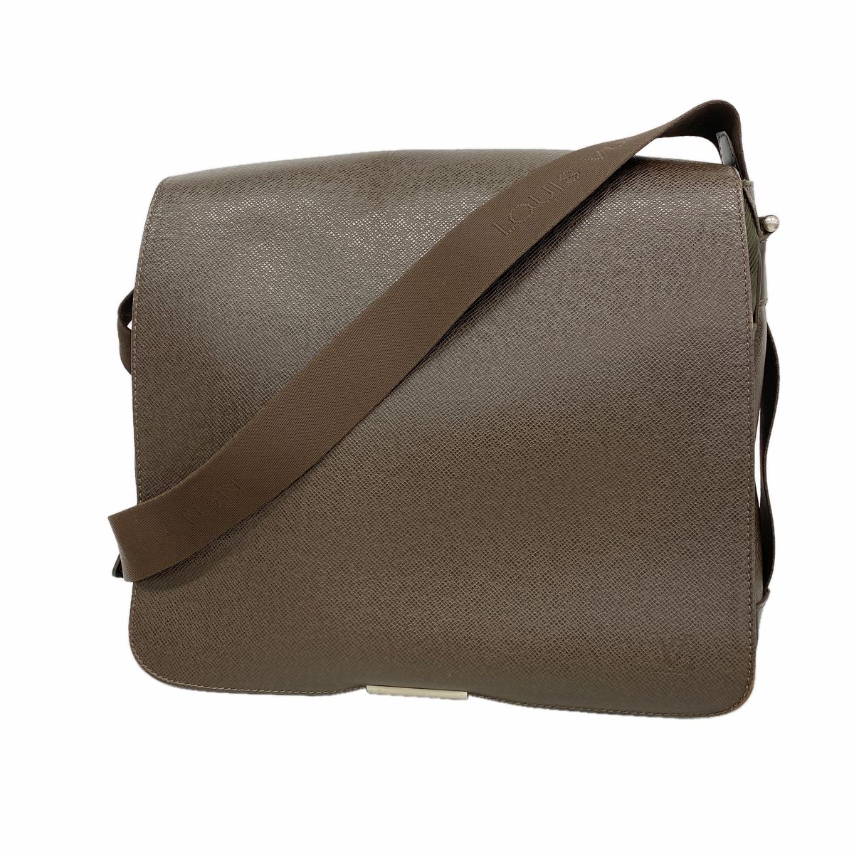 Louis Vuitton Shoulder Bag Taiga Victor Grizzly