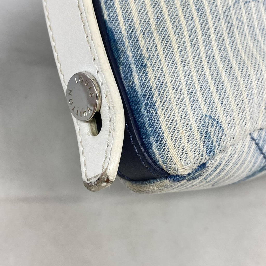 Louis Vuitton Shoulder Bag Monogram Water Color Sac Marant Messenger Blue — view 7