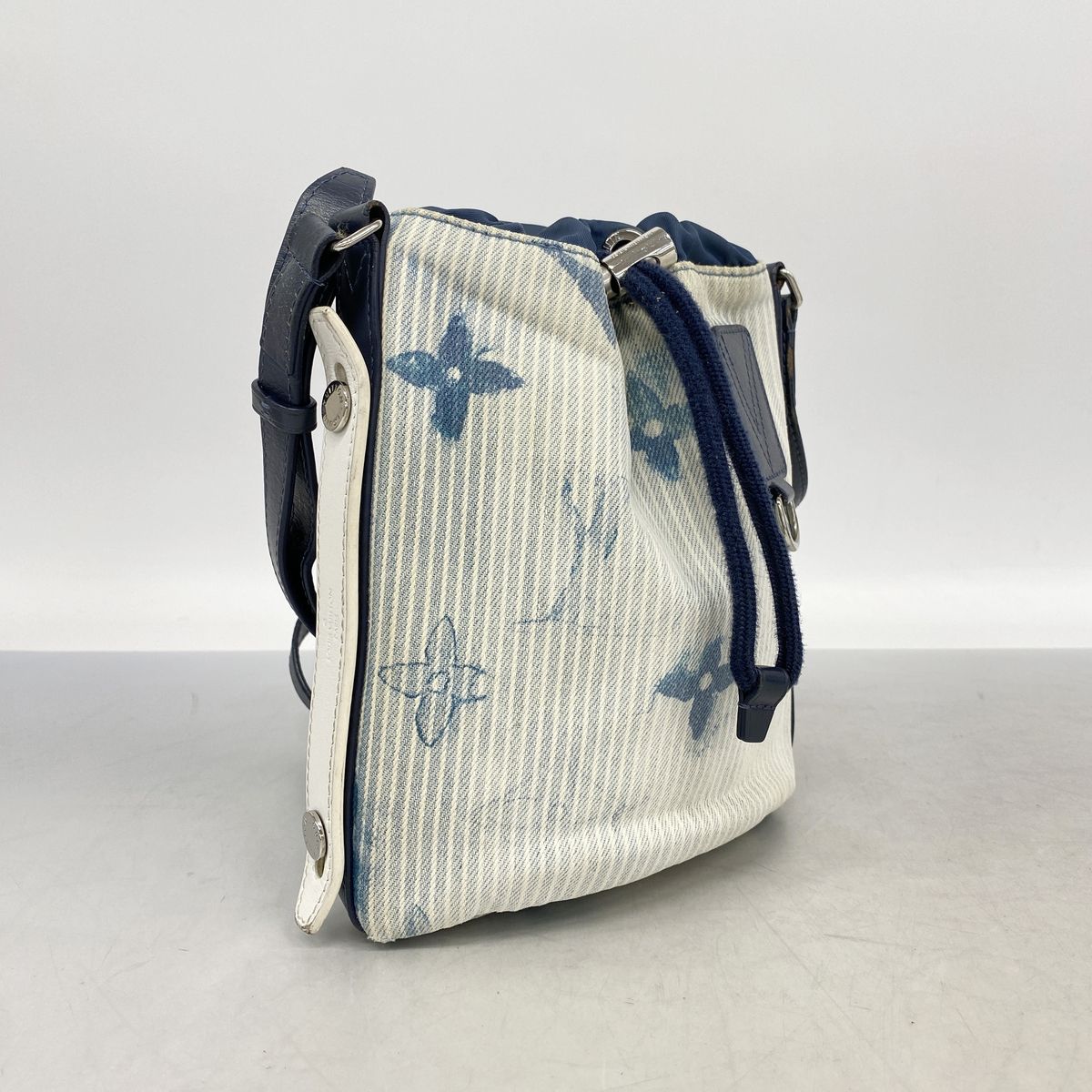 Louis Vuitton Shoulder Bag Monogram Water Color Sac Marant Messenger Blue — view 2
