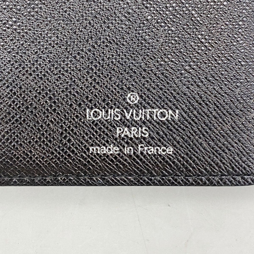Louis Vuitton Wallet Damier Graphite Portefeuille Brazza Black Gray — view 4