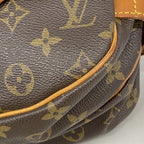 Louis Vuitton Shoulder Bag Monogram Saumur 30 Brown — view 8