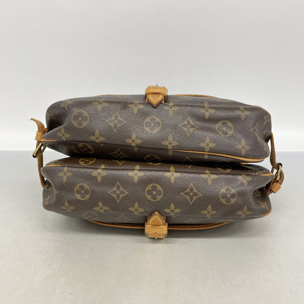 Louis Vuitton Shoulder Bag Monogram Saumur 30 Brown — view 3